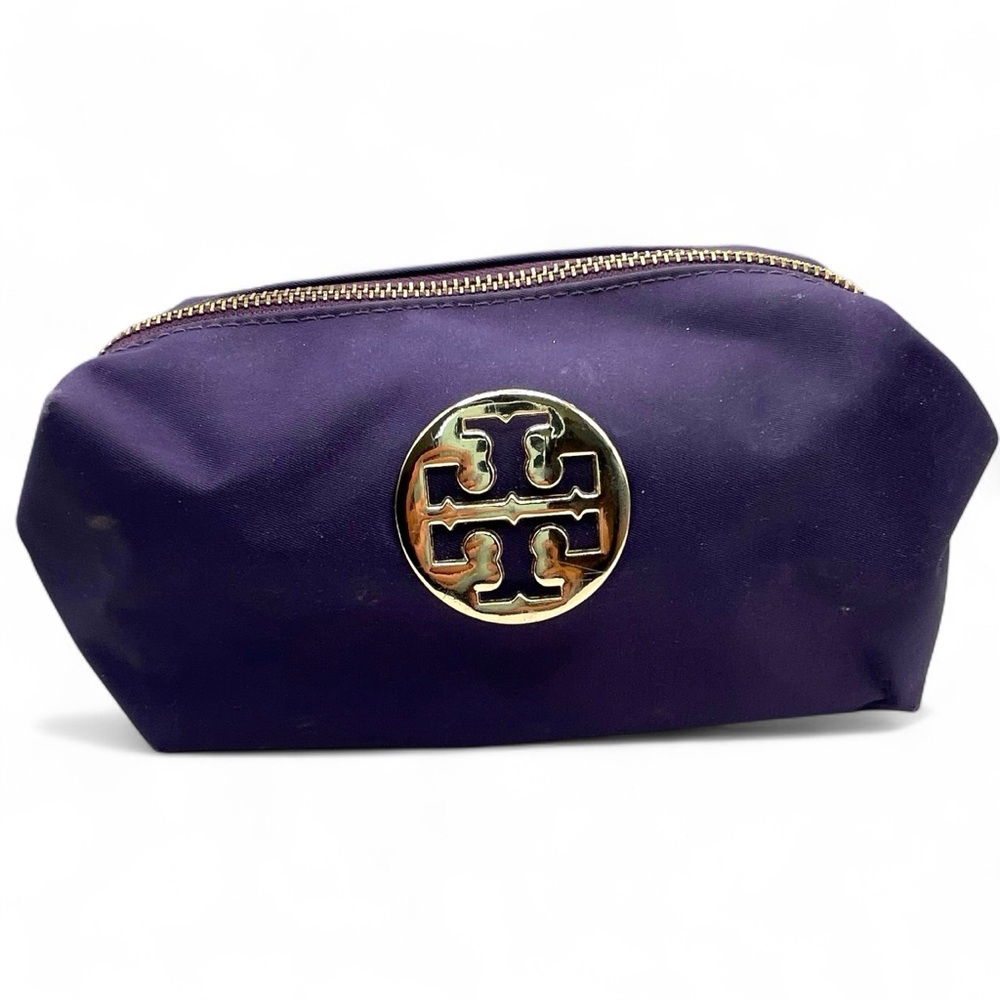 🎉HP! ❤️ Tory Burch Nylon Logo Zipper Pouch - Picture 8 of 8